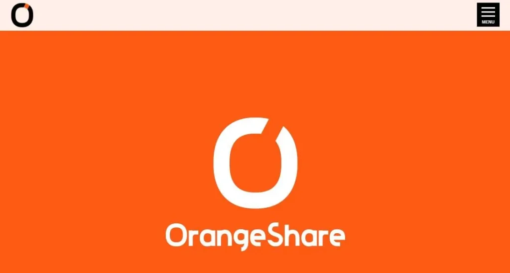 株式会社OrangeShare　ホームページ制作